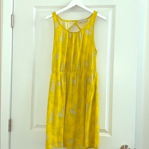 LOFT Cutout back Dress